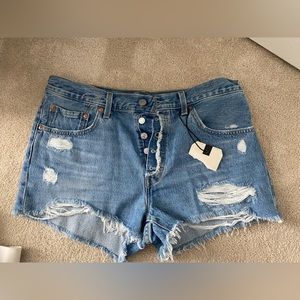 Levi’s 501 mini short NWT